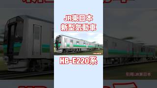 衝撃新型気動車HB-E220系の導入が発表された