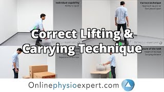 Manual handling tutorial