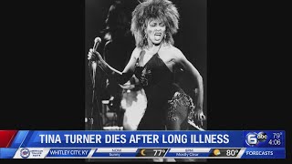 Tina Turner dies after long illness