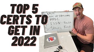 Top certs to get in 2022 | Show Up Fitness | Best Fitness Certifications for Personal Trainers