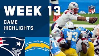 Patriots vs. Chargers Week 13 Highlights | NFL 2020