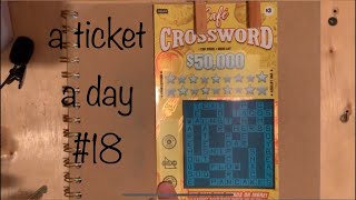 OLG a ticket a day - scratching ASMR #18 (no talking)