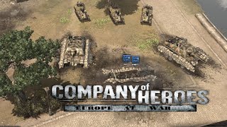 Company of Heroes Power of Grille 1vs2 Expert [Europe At War mod]