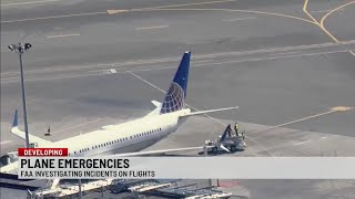 FAA investigates string of incidents on flights