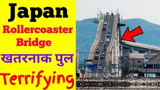 Eshima Ohashi Bridge | Amazing Rollercoaster Bridge in Japan #shorts