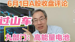 A股缩量下跌成交8853亿，九部门力挺高能量电池，下午洗盘被割肉