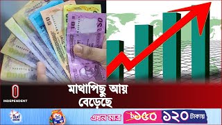 দেশের মানুষের মাথাপিছু আয় বেড়েছে যত | Per Capita Income | Independent TV