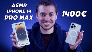 ASMR : AVEC L'IPHONE 14 PRO MAX 1429€ UNBOXING