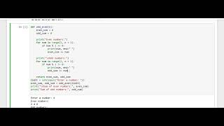 100 Days Python Loop Challenge | Day 16 : Even and Odd details in the given list in Python