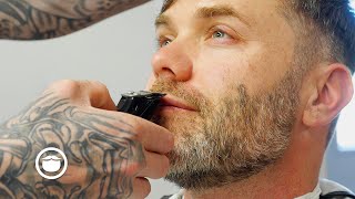 Handsome Entrepreneur Gets Incredible Cut \u0026 Beard Trim