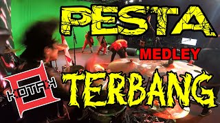 [drumcam] KOTAK - PESTA & TERBANG | Live 2020 Virtual Concert