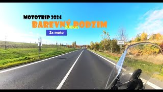 MotoTrip 2024 BAREVNÝ PODZIM, 2x moto ČR /4K