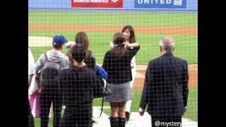 130506 SNSD/Girls' Generation Tiffany at Dodger Stadium