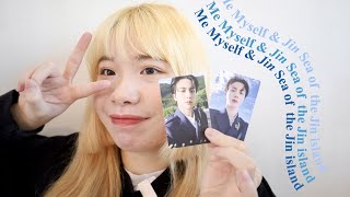 CN/KOR)阿米뭐하노｜大海的王子🤴金碩珍Jin寫真書開箱💙Me Myself \u0026 Jin Sea of the Jin island photobook unboxing