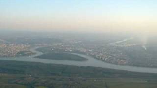 Belgrade from the balloon