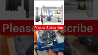 AC Compressor Working Animation #shorts#engineering#compressor