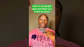 How to use google docs and sheet like a pro virtual assistant #googledoc #googlesheets #onlinejobs