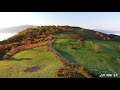 【空中散歩 4k】遠野市〜紅葉進む高清水の雲海〜