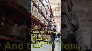 #Shorts AI Inventory management - computer vision and drones on warehousing