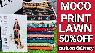 Orignal Moco Print 3pcs lawn new vole at whole sale