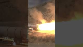 NASA’s -Scale Space Launch System Rocket Booster Test