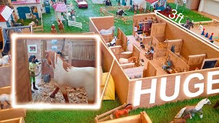 my BIGGEST Schleich barn tour..EVER