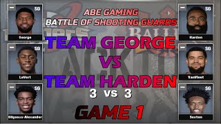THE BATTLE OF SHOOTING GUARDS (3v3) TEAM GEORGE vs TEAM HARDEN | NBA2K21 ARCADE EDITION