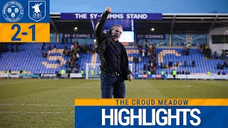 Shrewsbury Town v Mansfield Town Highlights