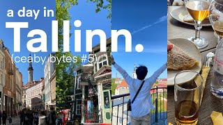 a day in tallinn, estonia 🇪🇪: ceaby bytes #5 - exploring☀️, sightseeing 📷, shopping 🛍️, ferry🛳️