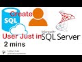 Create SQL Server User