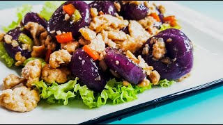 Hakka Yam Abacus Seed with Minced Meat - Ming Food Cuisine