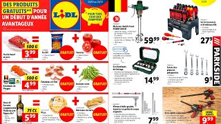 folder LIDL | PARKSIDE BRICOLAGE | 17 au 22 janvier 2022 💛 PRODUITS GRATUITS - BELGIQUE