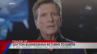 Dayton Businessman returns to Earth