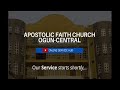 Morning Devotional Service 08-12-2024. Apostolic Faith Church Ogun Central