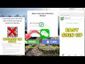 How To Create WeChat Account Without QR Code Scan || How To Login NFS MOBILE WeChat account ||