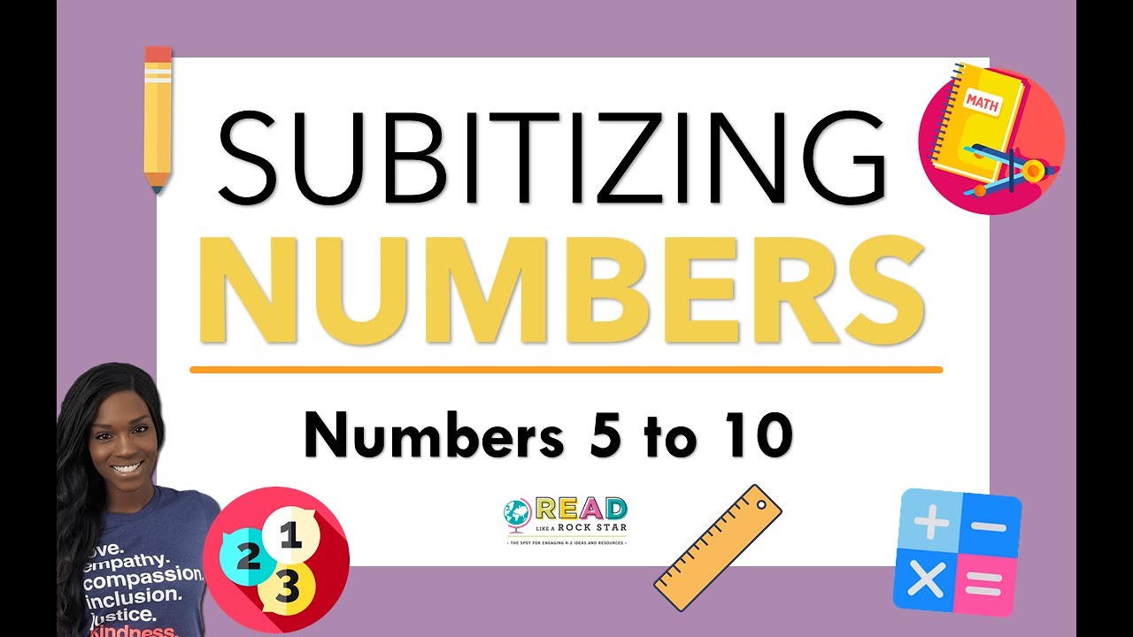 Subitizing 5 To 10 Youtube