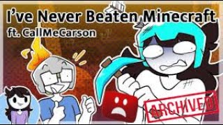 I tried to beat Minecraft with CallMeCarson! | Jaiden Animations (Reupload)