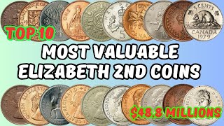 Top 10 Most Valuable Elizabeth II Coins! | Rare Coins Worth Millions