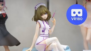 【3D VR180】wave アイドルマスターシンデレラガールズ 【麗しの妙薬】高垣楓＋フィギュアサンプル展示立体視