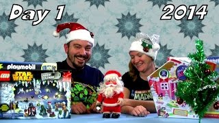 Advent Calendar Mini Figure Madness 2014 - DAY 1