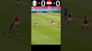 Italy VS Austria 2020 UEFA Euro Round of 16 Highlights #youtube #shorts #football
