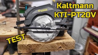 Kaltmann Titanium Pilarka Tarczowa KTI-PT20V TEST