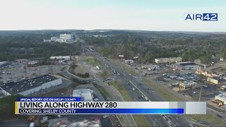 Highway 280 traffic has helped spur massive growth in Shelby County