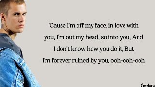 Justin Bieber - Off My Face (lyrics)