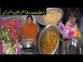 Pakistani Favourite Traditional Dish Vegetarian Rice Cooking Vlog || By Sama Village Vlogs