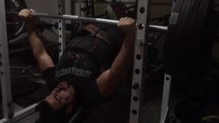 445 lb decline bench press