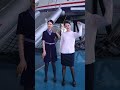 终于轮到我们拍这个转场了 空姐 美女 flightattendant