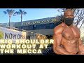 Sunrise Shoulder Workout at Golds Gym Venice The Mecca Train With Quan