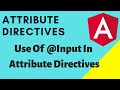 Angular Directives part 1 | Attribute Directives in Angular