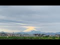 ウェザーリポート動画0319@神奈川県茅ヶ崎市 07 20 曇り空の中光る富士山